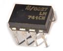 Circuito integrado amplificador operacional LM741CN UA741CN National