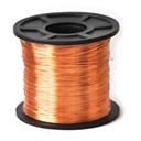 Carretel com 500g de fio de cobre esmaltado número 28AWG
