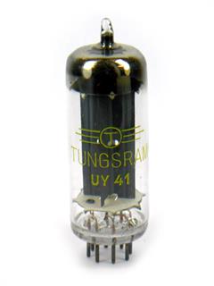 Válvula Eletrônica retificadora UY41 Tungsram equivalente a UY42