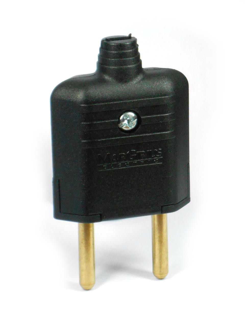 Plugs e tomadas para conexões elétricas de potência - Tomada MarGirius PLD1-2 Preta