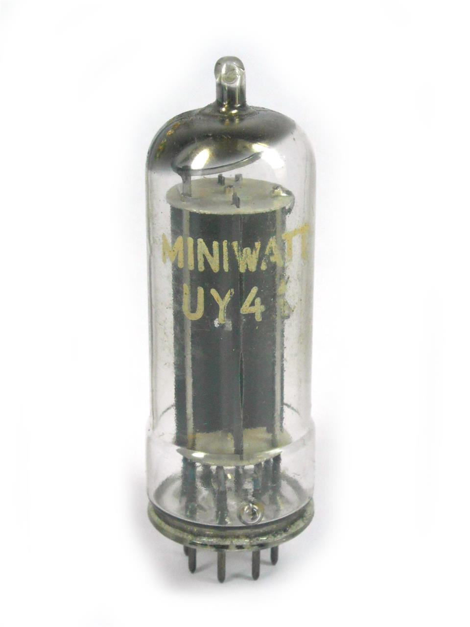 Válvulas diodo retificadores de meia onda com base Rimlock - Válvula UY41 Miniwatt