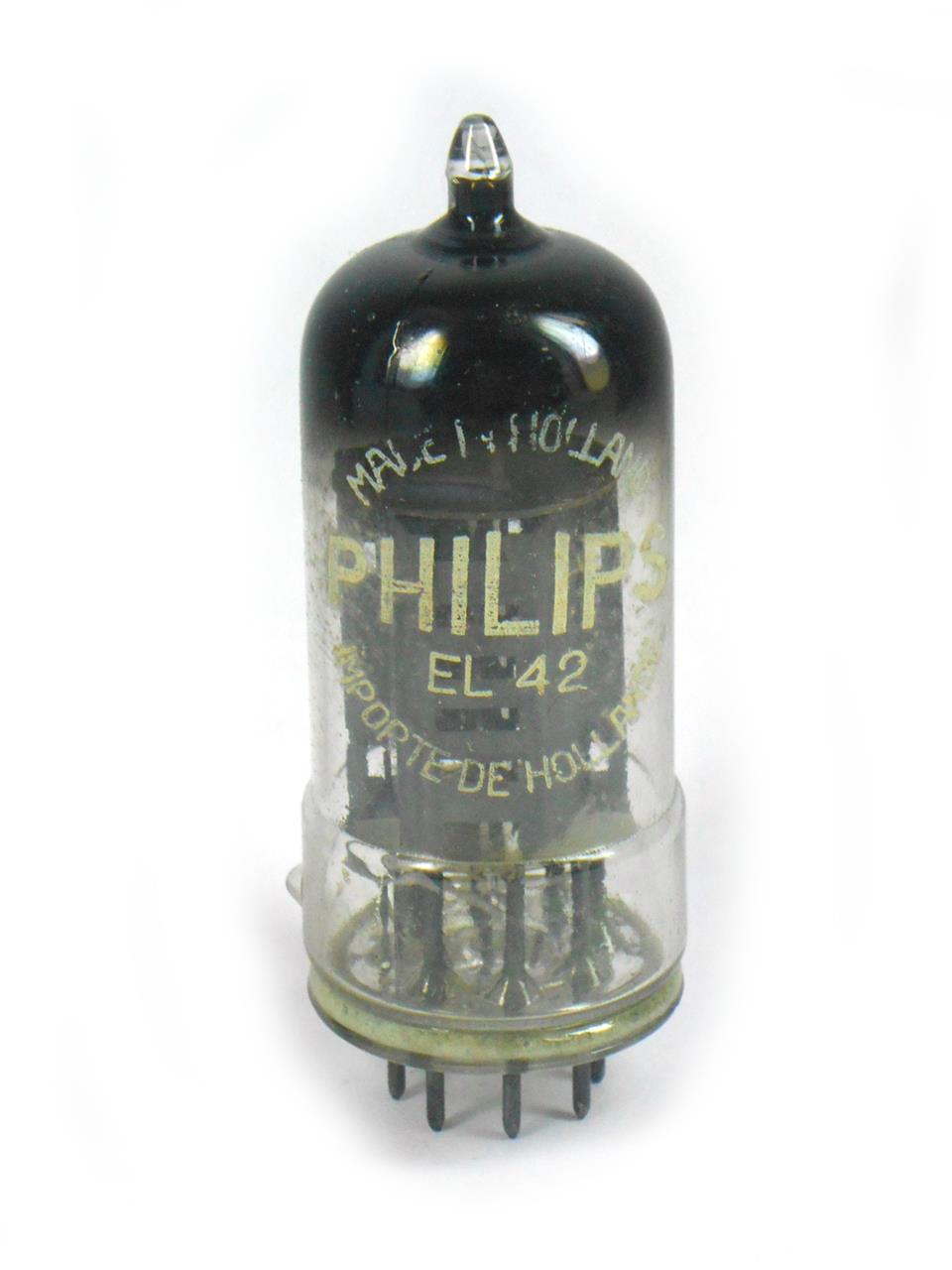 Outros Pentodo e Tetrodo de Potência para saída de som - Válvula EL42 Philips