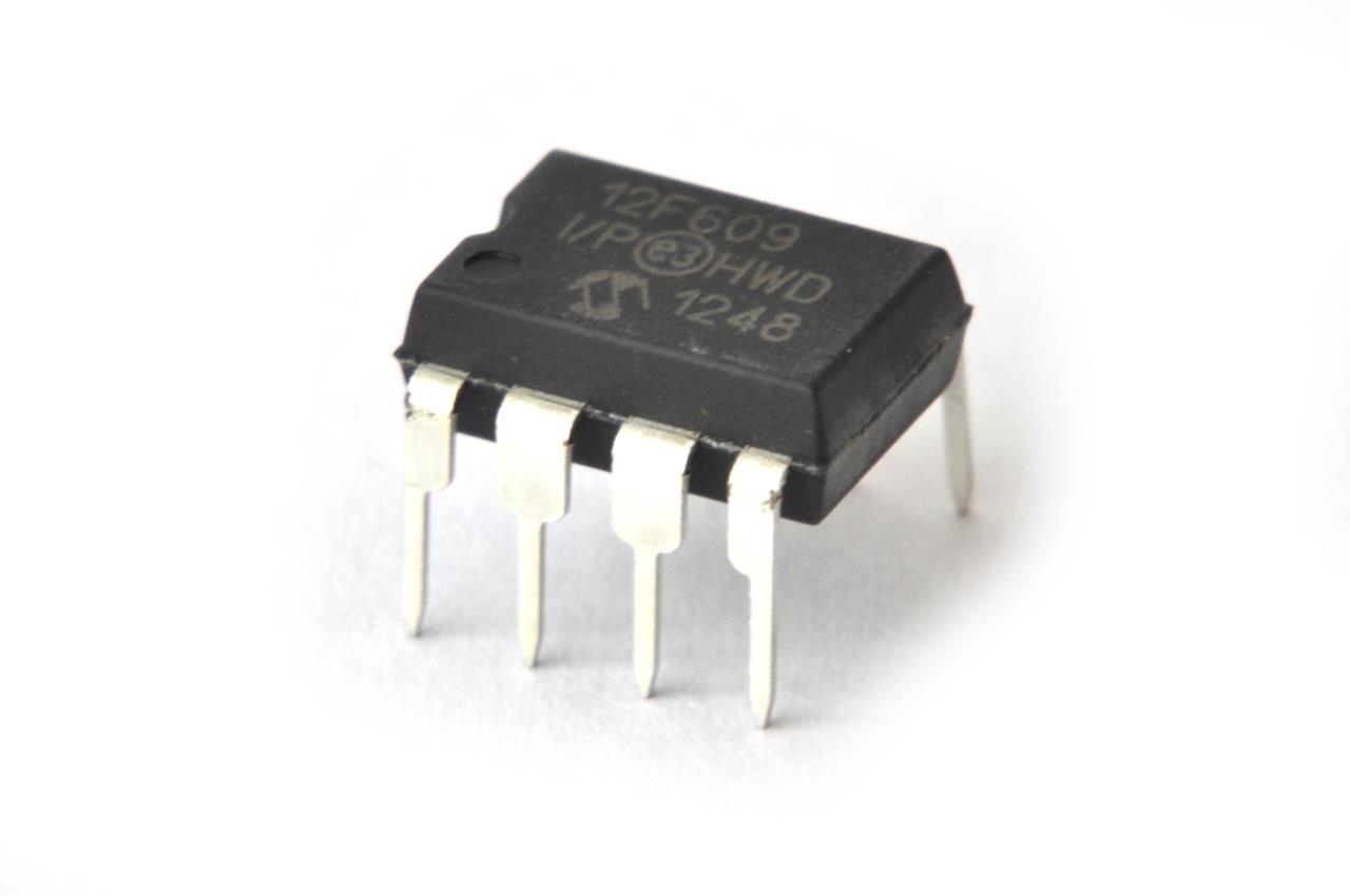 Micro controladores programáveis e programadores - Microcontrolador PIC12F609-I/P