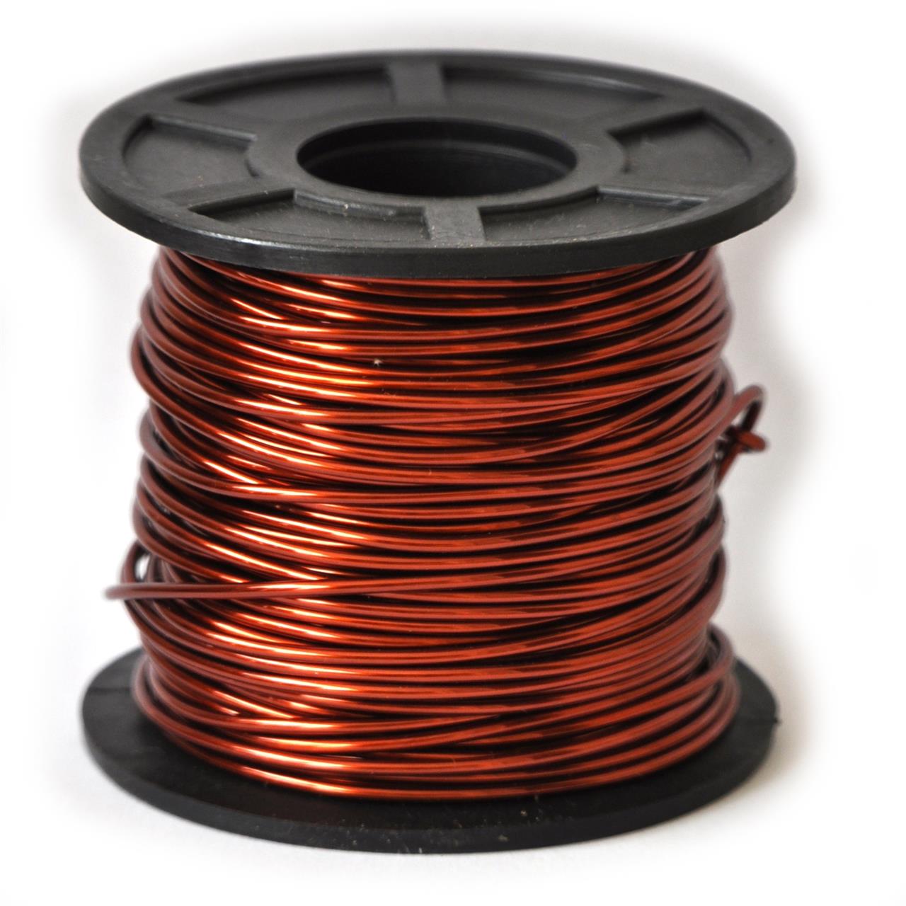 Fios de cobre esmaltados para bobinas, transformadores e indutores - Fio 15 AWG 500g