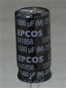 Capacitor eletrolítico 1000uF 25V