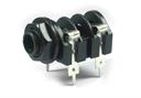 Conector Jack J10 mono com chave para placa para plug P10