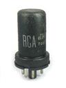 Válvula eletrônica retificadora de onda completa a gás rarefeito 0Z4 RCA