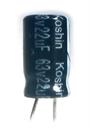 Capacitor eletrolítico Koshin de 22uF para 63V B41827A8226M7