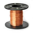 Carretel com 100g de fio de cobre esmaltado número 28AWG