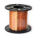 Carretel com 250g de fio de cobre esmaltado número 33AWG