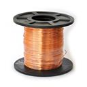 Carretel com 250g de fio de cobre esmaltado número 26AWG