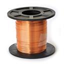 Carretel com 250g de fio de cobre esmaltado número 24AWG