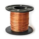 Carretel com 250g de fio de cobre esmaltado número 18AWG