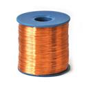 Carretel com 500g de fio de cobre esmaltado número 33AWG