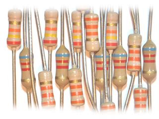 Resistor de carbono 6M8 1/8W