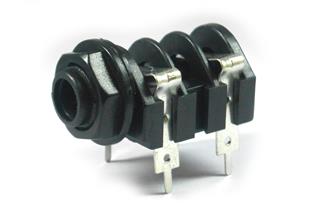 Conector Jack J10 mono com chave para placa