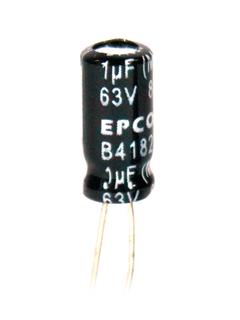 Capacitor Eletrolítico 1uF 63V Epcos