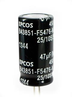 Capacitor Eletrolítico 47uF x 450V