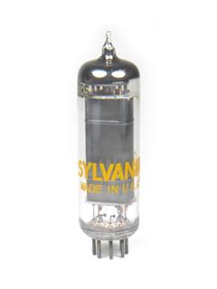 Válvula Eletrônica pentodo de saída de áudio 50B5 Sylvania para rádio valvulado rabo quente