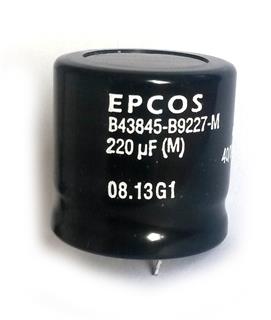 Capacitor eletrolítico 220uF 400V