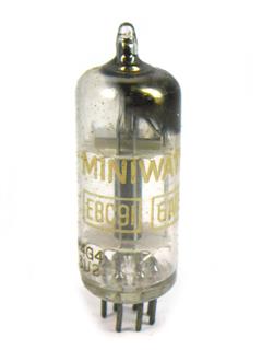 Válvula EBC91 6AV6 Miniwatt