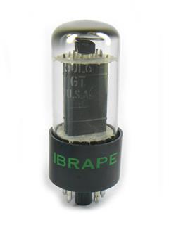 Válvula Eletrônica pentodo de saída de áudio 50L6 Ibrape