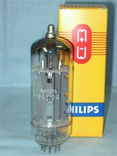 Válvula Eletrônica de Transmissão PL509 Philips feitas na Holanda. Substitui os tipos PL519 e 40KG6.