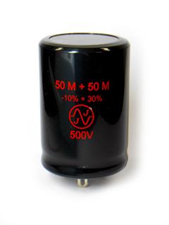 Capacitor Eletrolítico 50+50uF 500V JJ