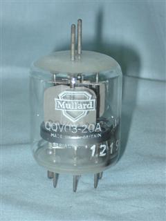 Válvula QQV03-20A QQE03-20 6252 Mullard ou Philips