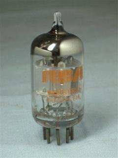 Válvulas diodo duplos detectores de rádio frequência - Válvula EAA91/6AL5 Sem Marca