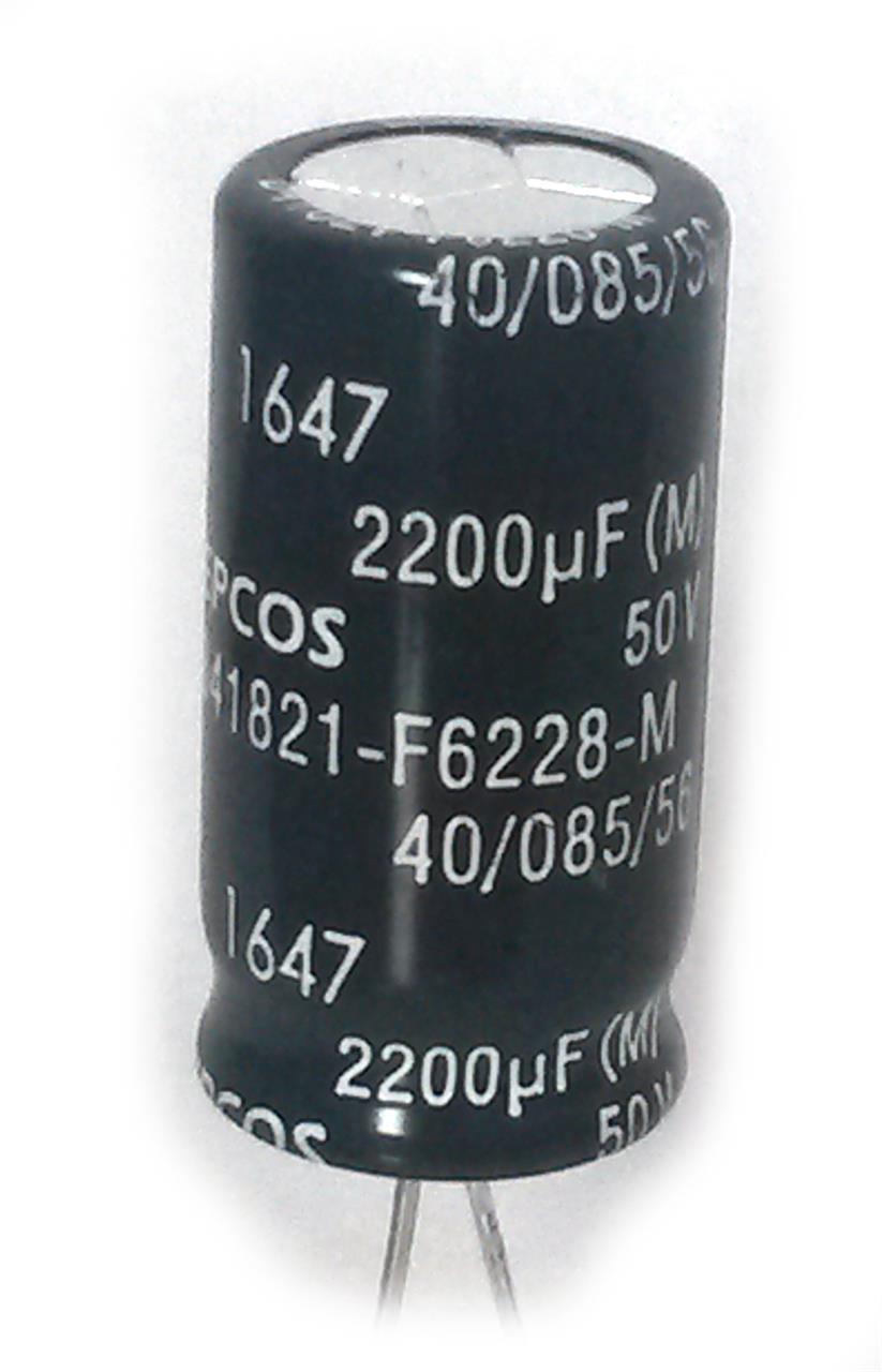 Capacitor eletrolítico 2200uF 50V Epcos