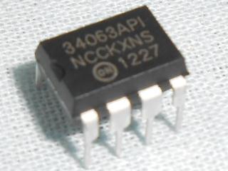 Circuitos integrados reguladores de tensão e corrente - Circuito integrado MC34063API