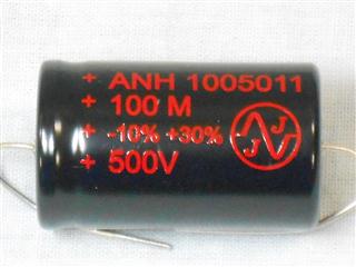 Capacitor 100uF 500V JJ