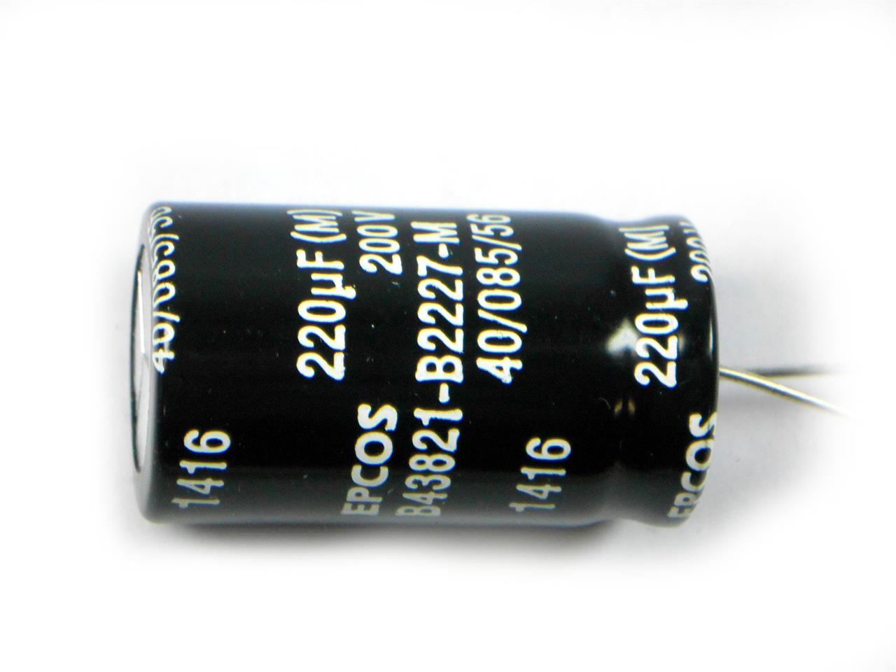 Capacitor Eletrolítico 220uF 200V Epcos