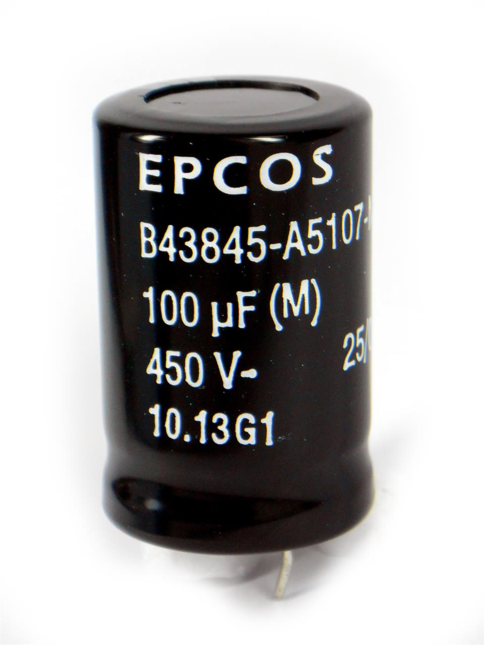 Capacitor eletrolítico 100uF 450V Snap In