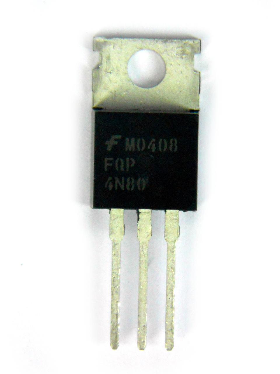 Transistor MOSFET FQP4N80