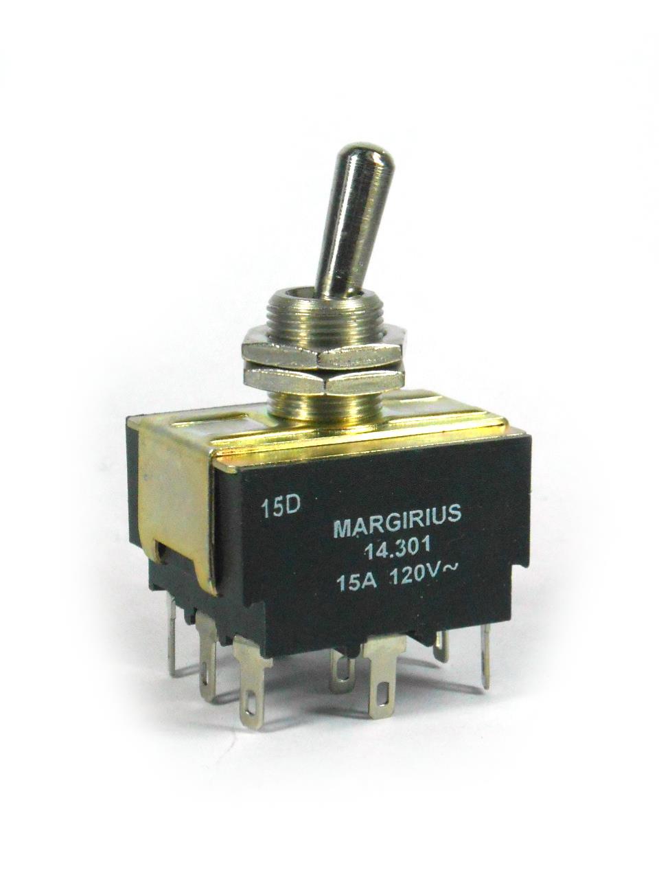 Interruptores de Alavanca - Interruptor tripolar 15A 120V E1Q