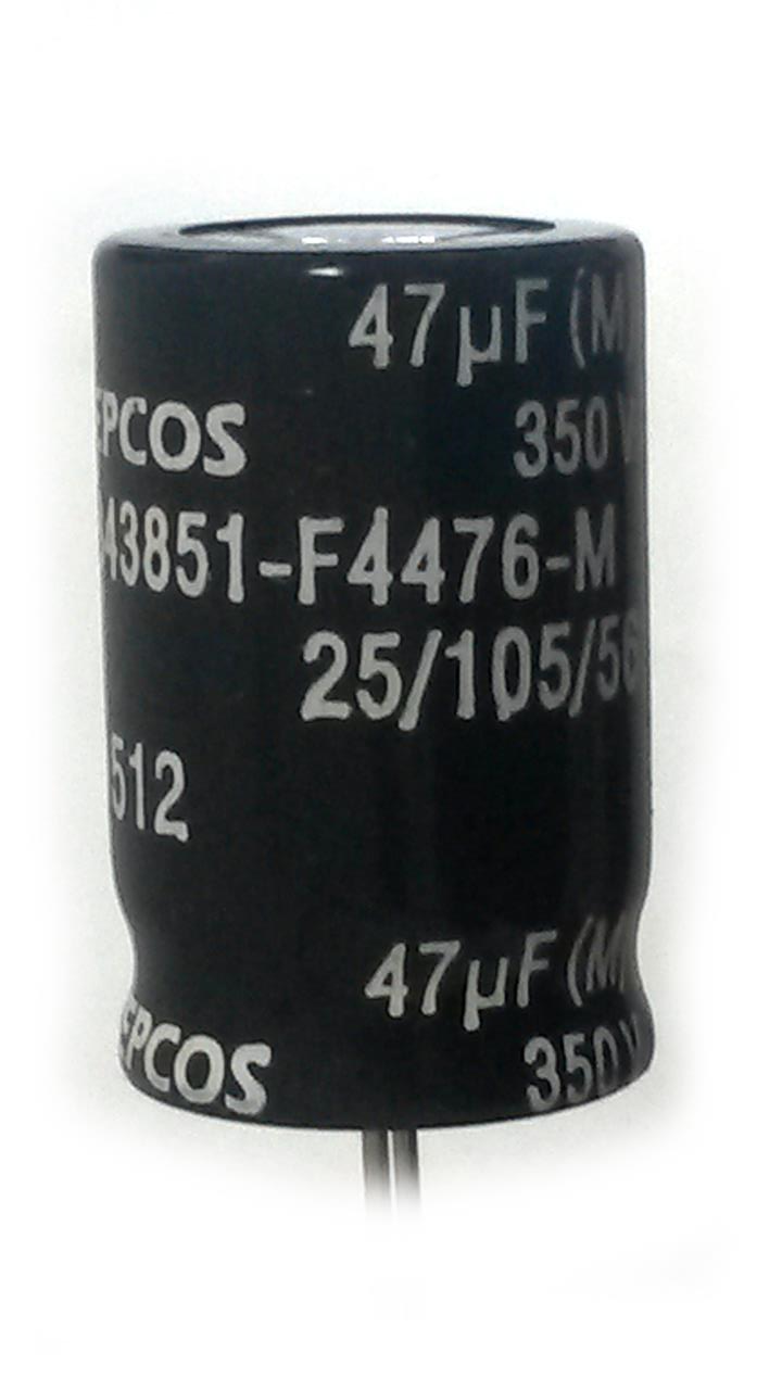 Capacitor Eletrolítico 47uF 350V