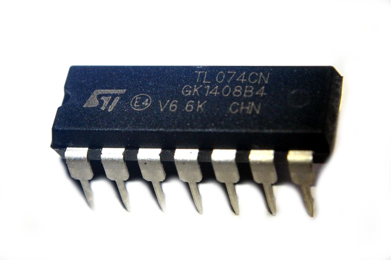 Circuitos integrados amplificadores operacionais - Circuito integrado TL074
