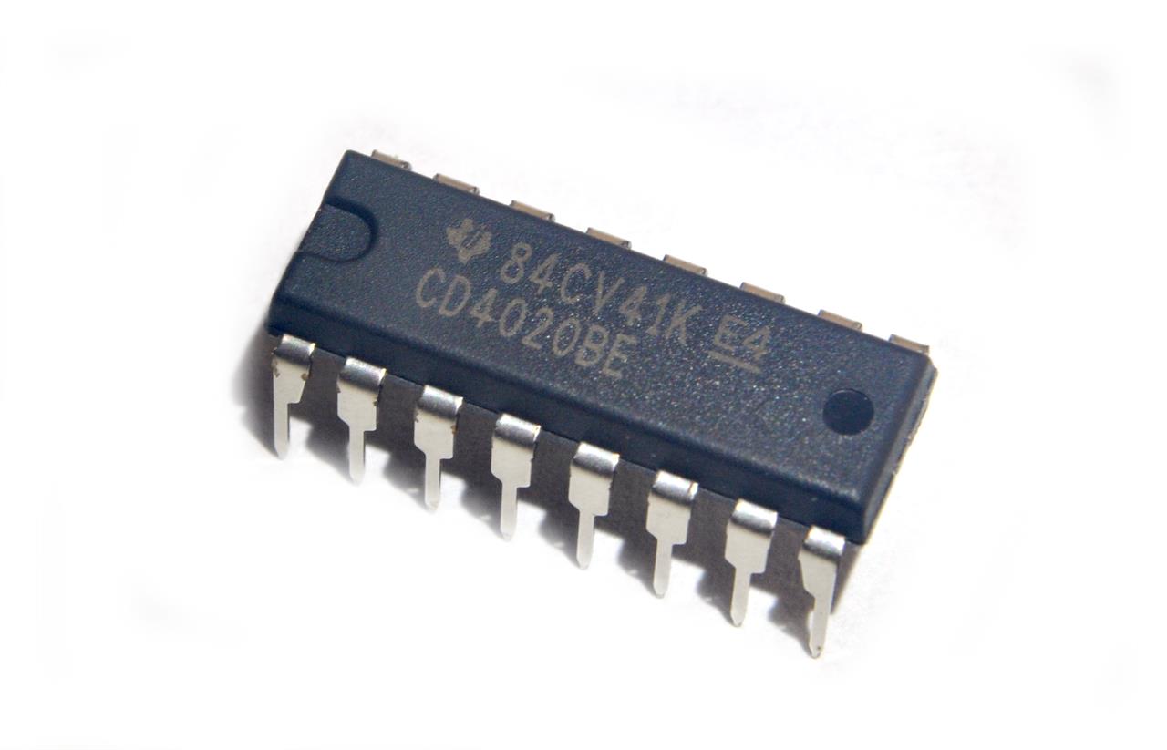 Circuitos integrados contadores - Circuito integrado CD4020BE