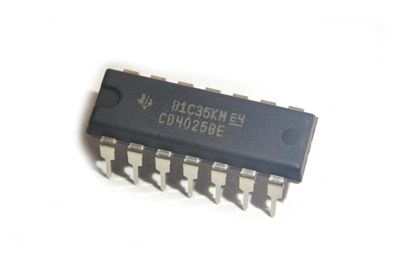 Circuito integrado CD4025BE