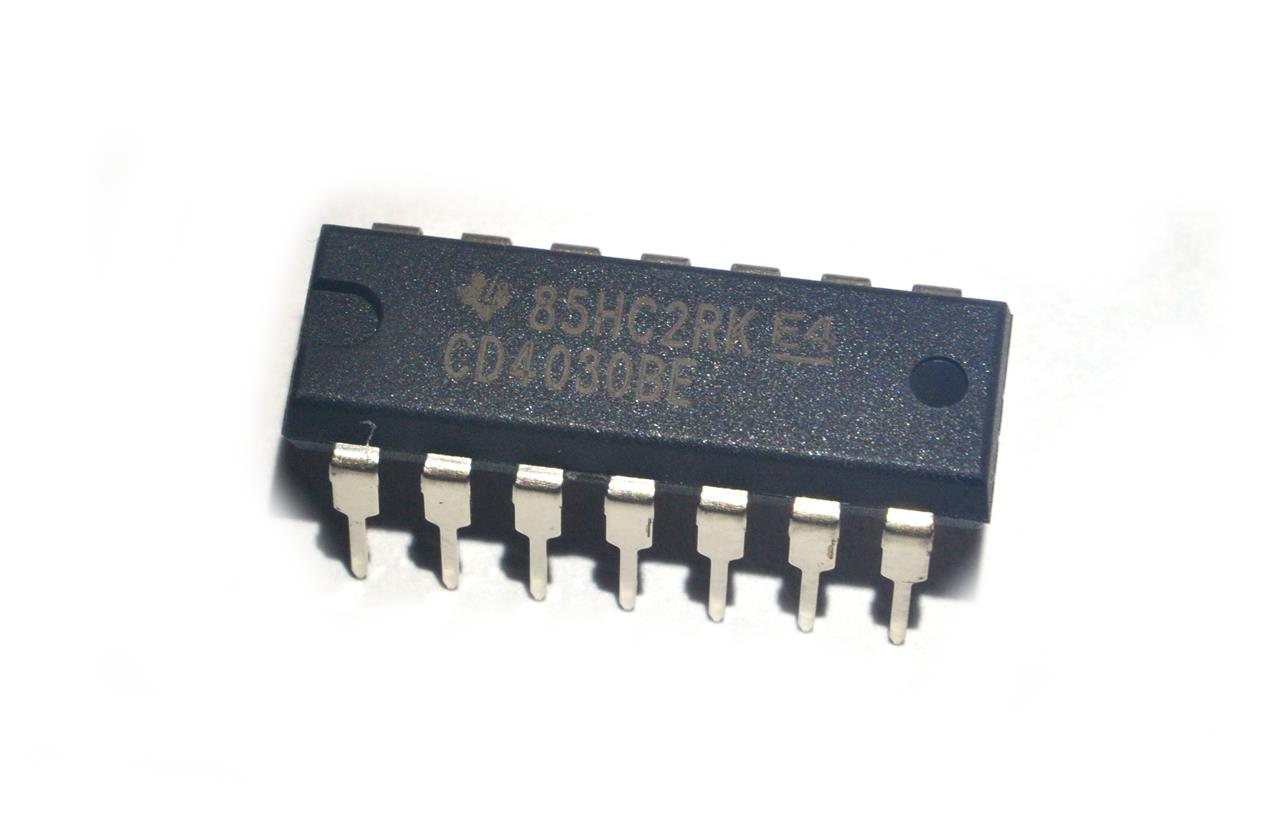 Circuitos integrados porta lógica XOR ou exclusivo - Circuito integrado CD4030BE