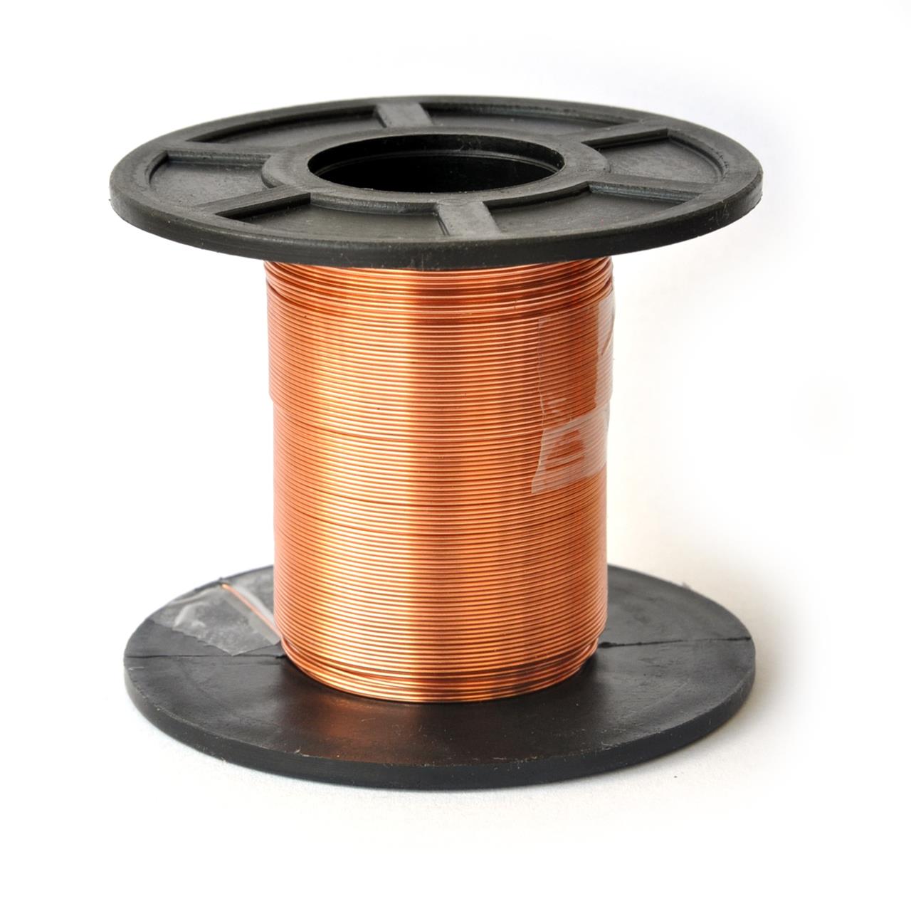 Fios de cobre esmaltados para bobinas, transformadores e indutores - Fio 25 AWG 100g