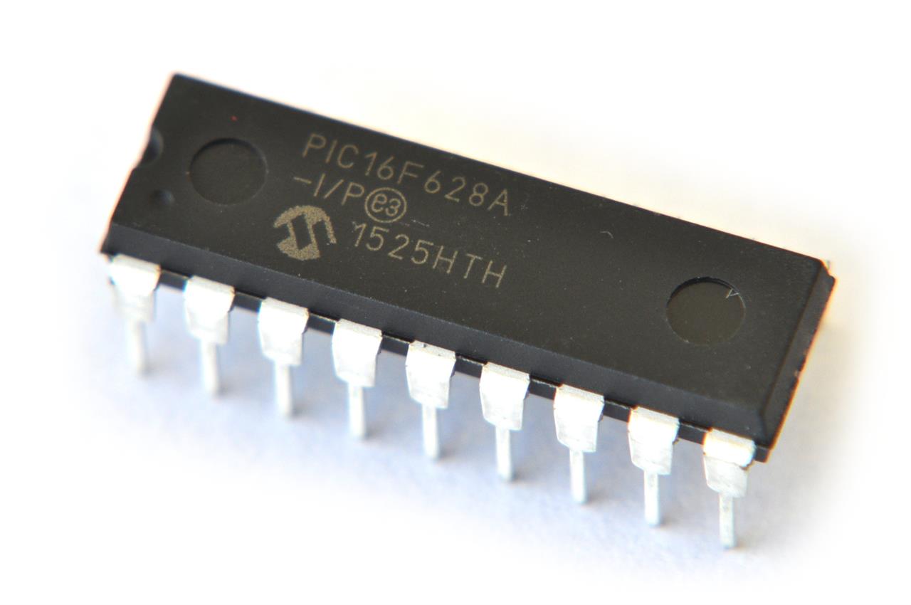 Microcontrolador PIC16F627A-I/P