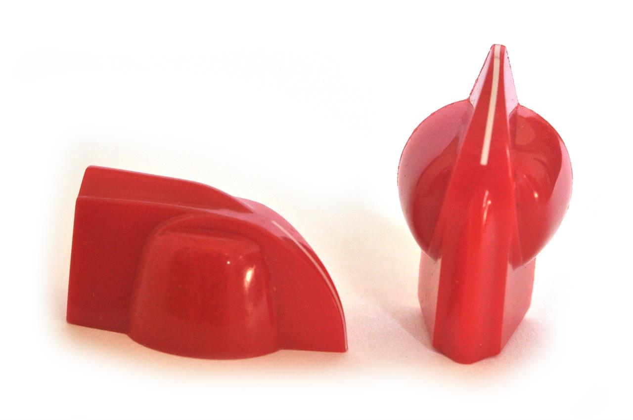 Knobs - Knob Cabeça de Galinha Vermelho