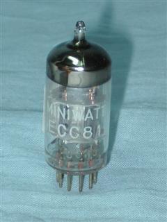 Válvula ECC81 12AT7 Philips Miniwatt