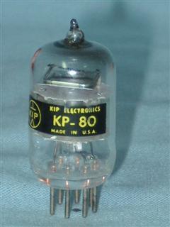 Válulas Tiratron a gás neon (thyratron) - Tiratron KP80 Kip Electronics