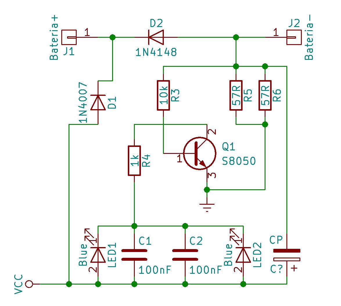 Circuito esquemático original do carregador do aspirador de pó Electrolux ERGO4